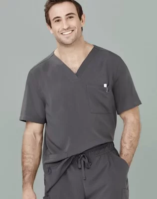 Mens Avery V-Neck Scrub Top
