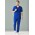 Mens Avery V-Neck Scrub Top - Electric Blue