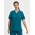 Womens Pulse V-Neck Scrub Top - Caribbean Blue
