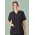 Womens Pulse V-Neck Scrub Top - Black