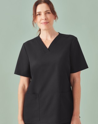 Womens Pulse V-Neck Scrub Top