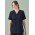 Womens Pulse V-Neck Scrub Top - Midnight Navy