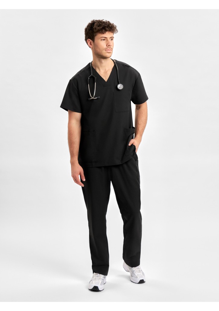 Unisex Pulse V-Neck Scrub Top