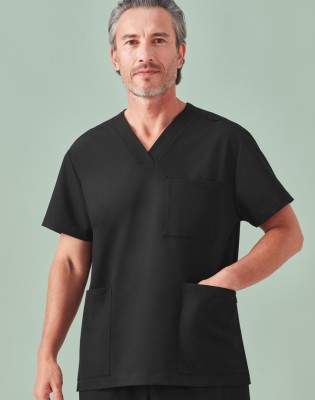 Unisex Pulse V-Neck Scrub Top