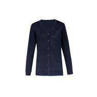 Womens Button Front Knit Cardigan