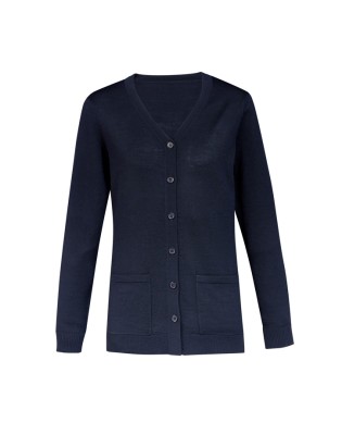 Womens Button Front Knit Cardigan