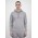 Mens Basis Hoodie - Grey-Marle