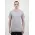 Mens Basis Short Sleeve Tee - Grey-Marle