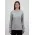 Womens Basis Long Sleeve Tee - Grey-Marle