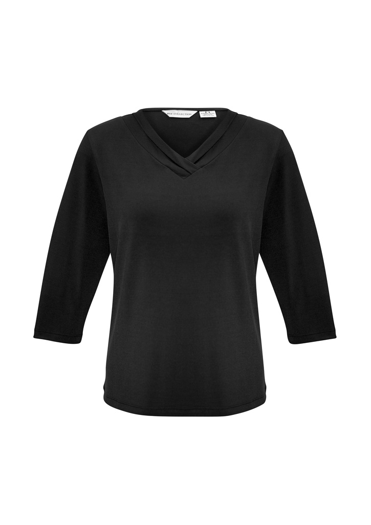 Lana Womens 3/4 Sleeve Top