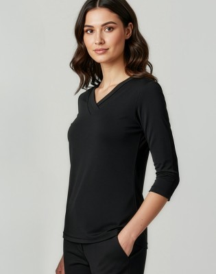 Lana Womens 3/4 Sleeve Top