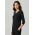 Lana Womens 3/4 Sleeve Top - Black
