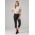 Flex Womens 3/4 Leggings - Black