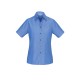 Chambray Womens Short Sleeve Shirt