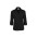 Metro Womens 3/4 Sleeve Shirt - Black