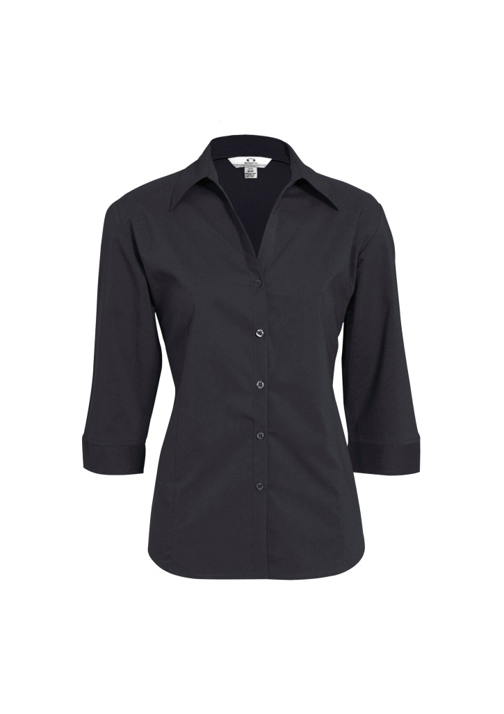 Metro Womens 3/4 Sleeve Shirt