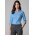 Metro Womens 3/4 Sleeve Shirt - Mid Blue