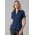 Metro Womens Short Sleeve Shirt - Navy