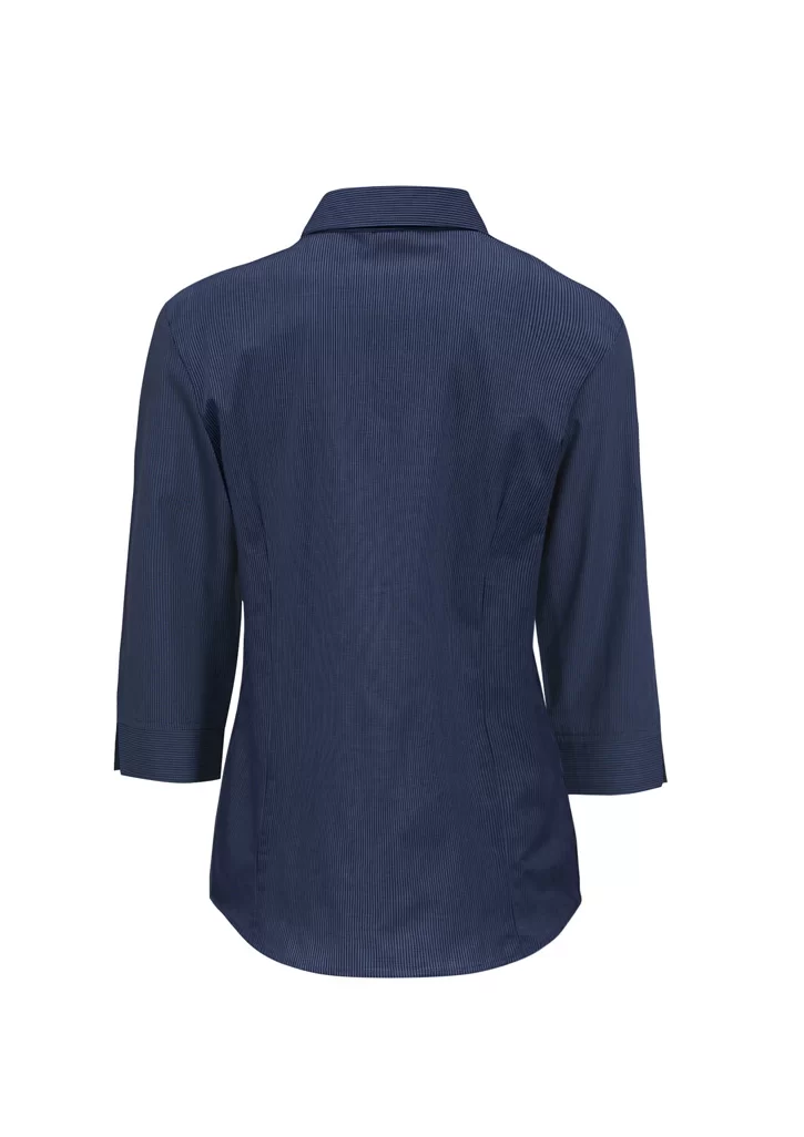 Ladies Micro Check 3/4 Sleeve Shirt Ladies Micro Check 3/4 Sleeve Shirt