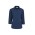Micro Womens Check 3/4 Sleeve Shirt - Navy
