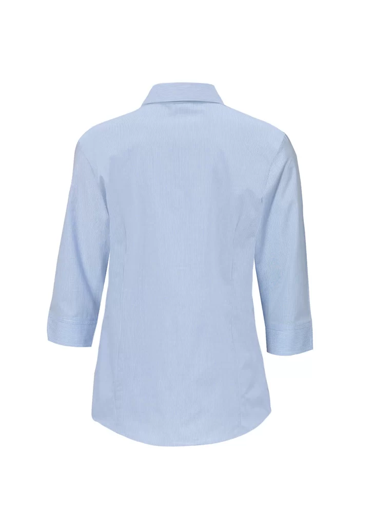 Ladies Micro Check 3/4 Sleeve Shirt Ladies Micro Check 3/4 Sleeve Shirt