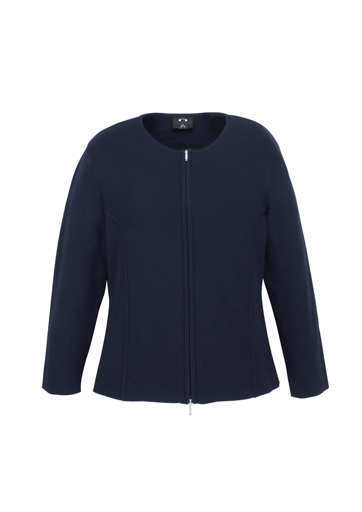 2-Way Womens Zip Cardigan