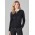 2-Way Womens Zip Cardigan - Black