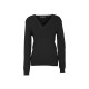 V-Neck Womens Knit Pullover