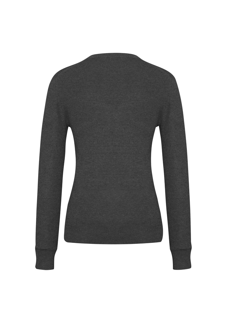 V-Neck Womens Knit Pullover