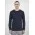 Mens Basis Long Sleeve Tee - Navy
