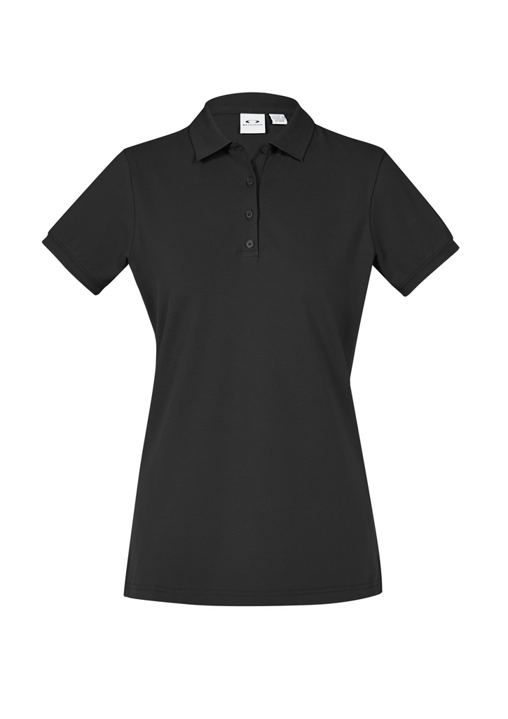 City Womens Short Sleeve Polo