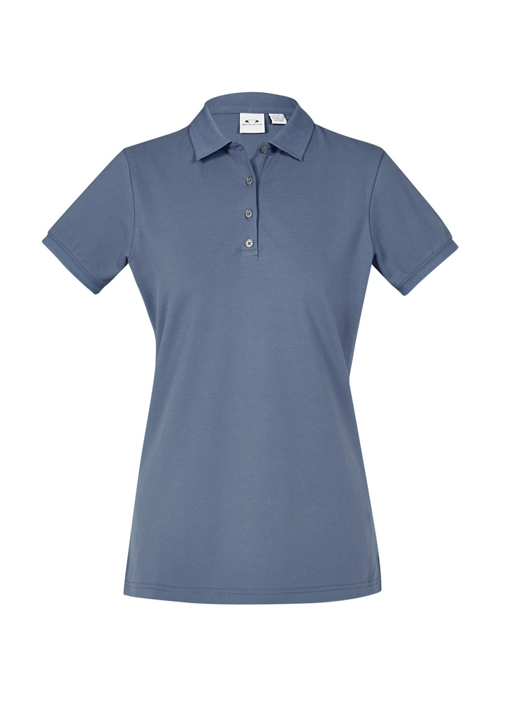 City Womens Short Sleeve Polo