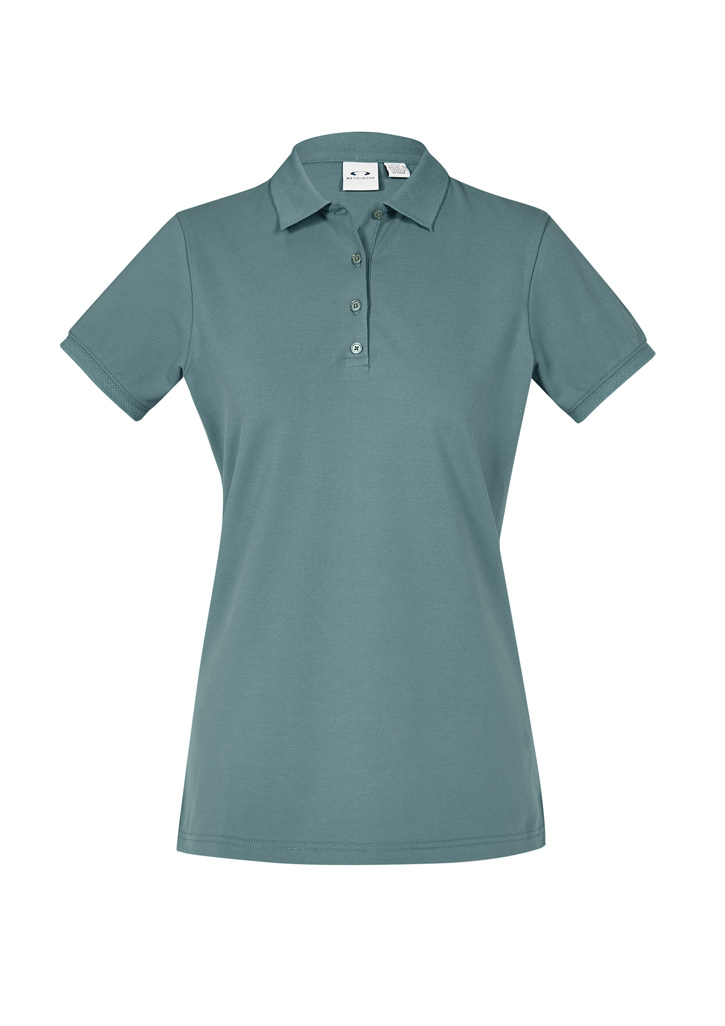 City Womens Short Sleeve Polo