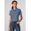 City Womens Short Sleeve Polo - Grey Smoke