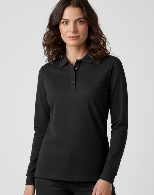 Action Womens Long Sleeve Polo