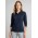 Action Womens Long Sleeve Polo - Navy