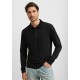 Action Mens Long Sleeve Polo