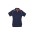 Fusion Womens Short Sleeve Polo - Navy/Fluoro Orange
