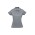 Blade Womens Short Sleeve Polo - Silver Grey/Black