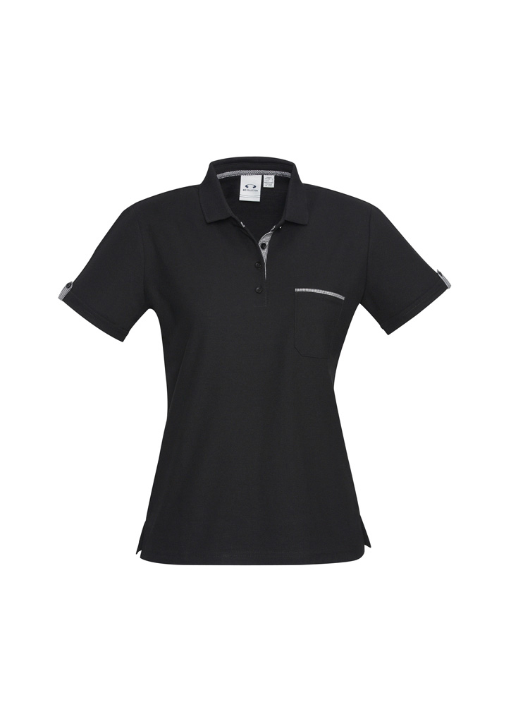 Edge Womens Short Sleeve Polo