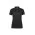 Womens Focus Short Sleeve Polo - Black/Orange