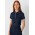 Focus Womens Short Sleeve Polo - Navy/Sky