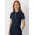 Focus Womens Short Sleeve Polo - Navy/Sky