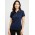 Focus Womens Short Sleeve Polo - Navy/White
