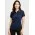 Focus Womens Short Sleeve Polo - Navy/White