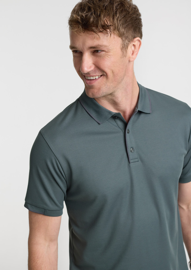 Focus Mens Short Sleeve Polo