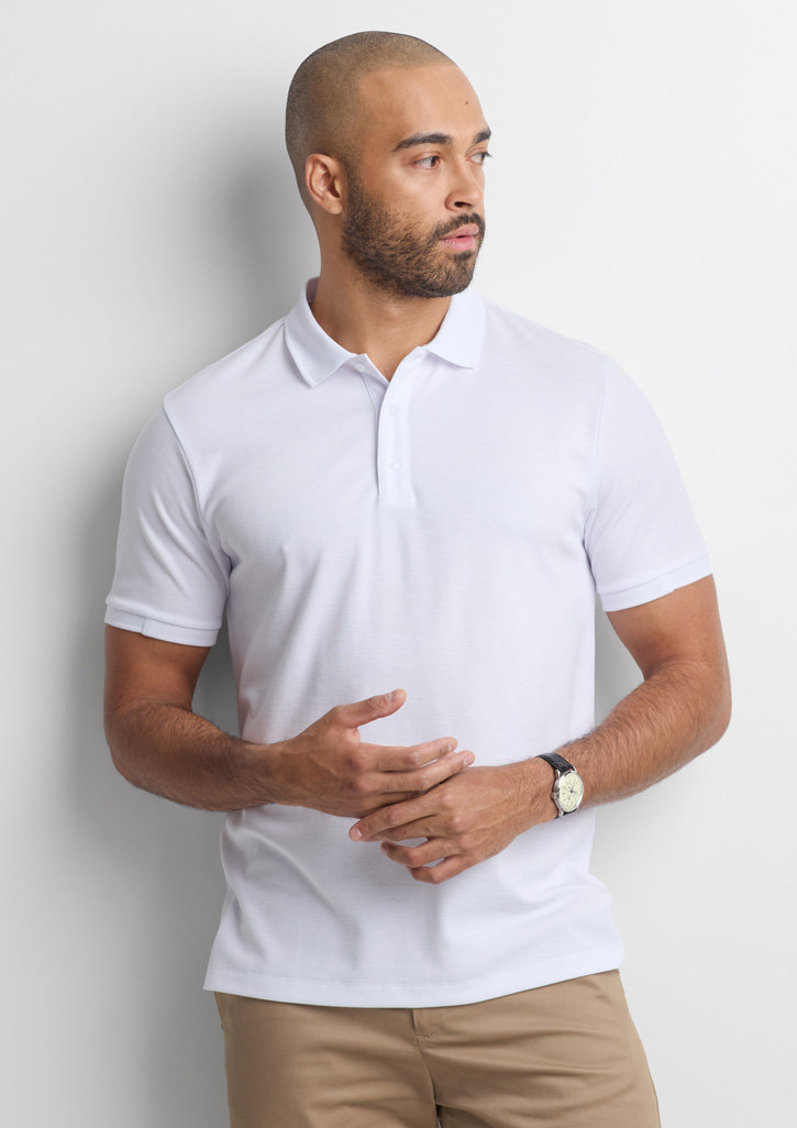 Focus Mens Short Sleeve Polo