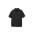 Micro Mens Waffle Short Sleeve Polo - Black