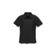Micro Womens Waffle Short Sleeve Polo