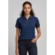 Micro Womens Waffle Short Sleeve Polo